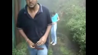 Desi horny couple hardcore fuck in rainy day