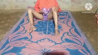 NRI bhabhi riding her nephew wildly and showing her pussy to her husband