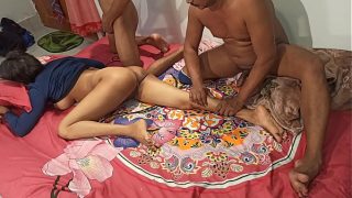 Village Bhabhi with big tits sex video at an interview